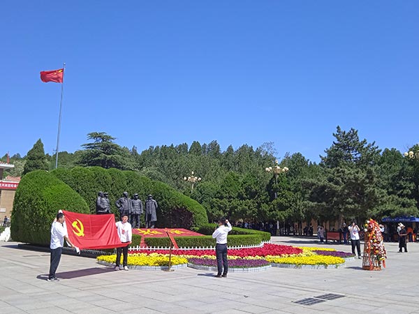 西柏坡红色教育现场教学